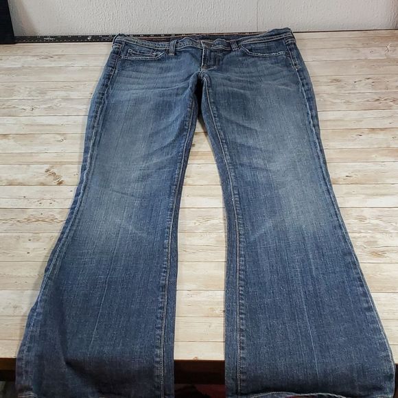 Citizens of Humanity Naomi #065 Low Waist Flair Flare Stretch Jeans Size 30 - Picture 13 of 14